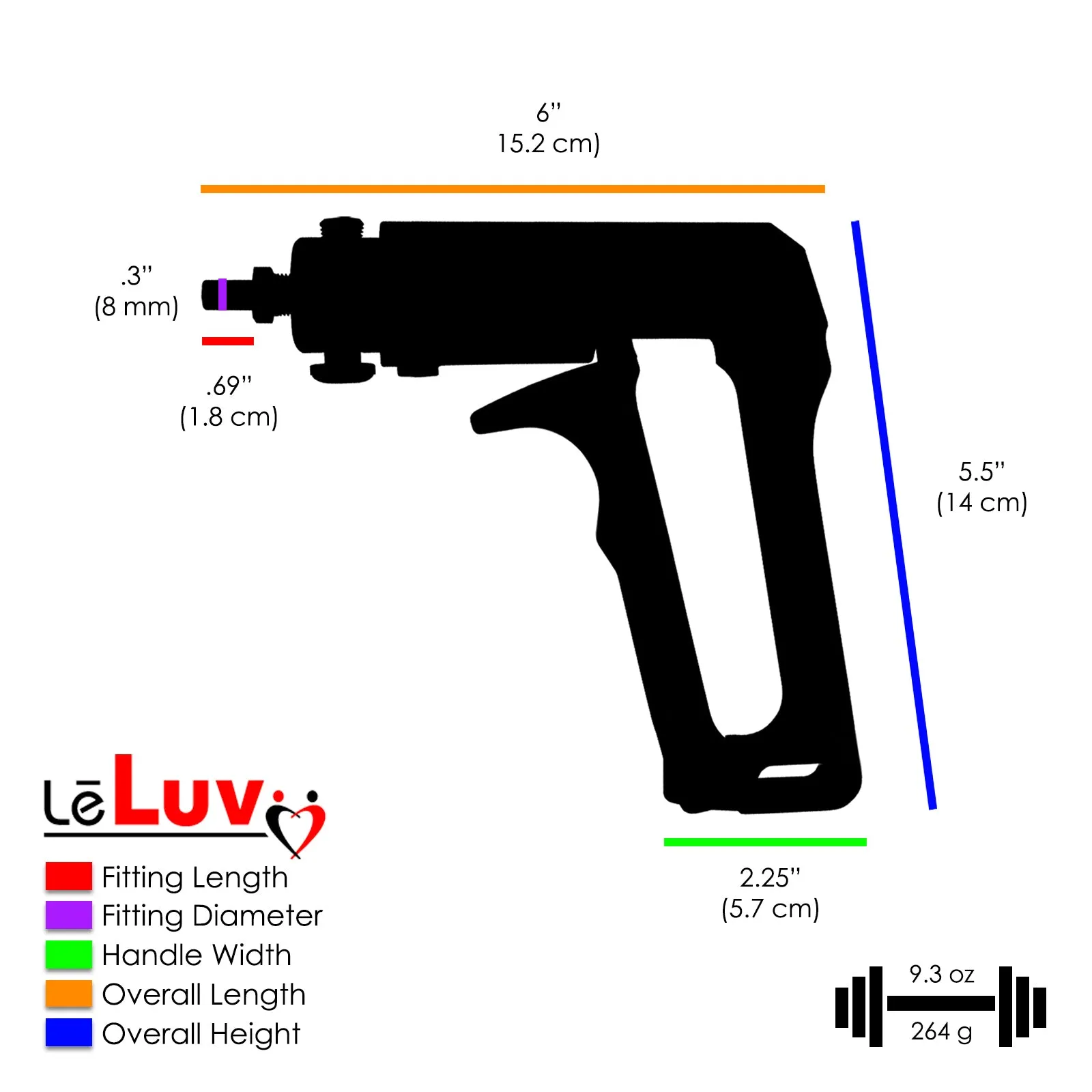 Nipple Pump MAXI Handle with Premium Silicone Hose