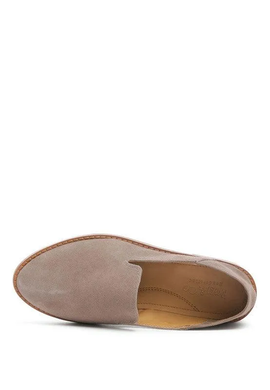 Oliwia Classic Suede Loafers