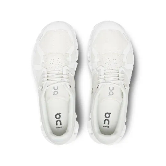 On Cloud 5 Womens Shoe- All White