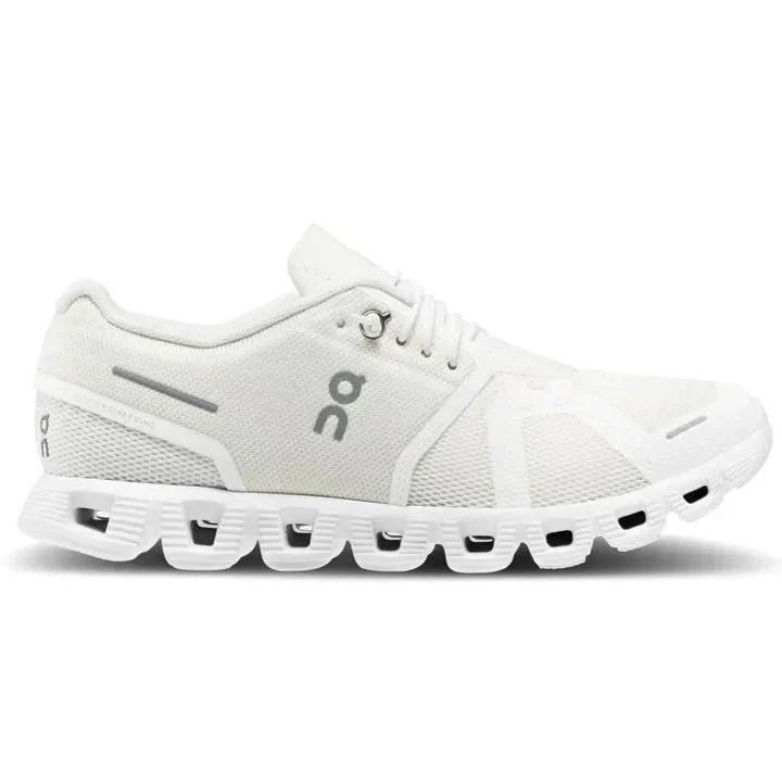 On Cloud 5 Womens Shoe- All White