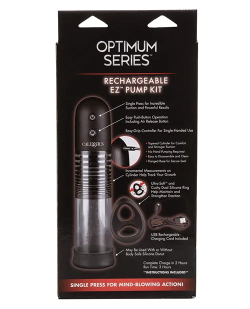 Optimum Series Rechargeable EZ Pump Kit - Clear