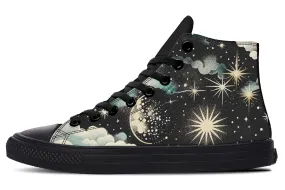 Orion’s Dream High Tops - Classic Premium Canvas Shoes with Comfortable and Durable Soles