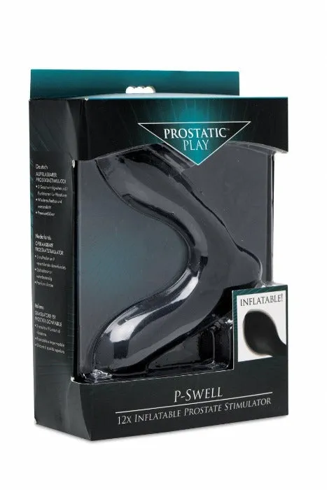 P-Swell 12x Inflatable ''Prostate'' Vibrator Anal Plug