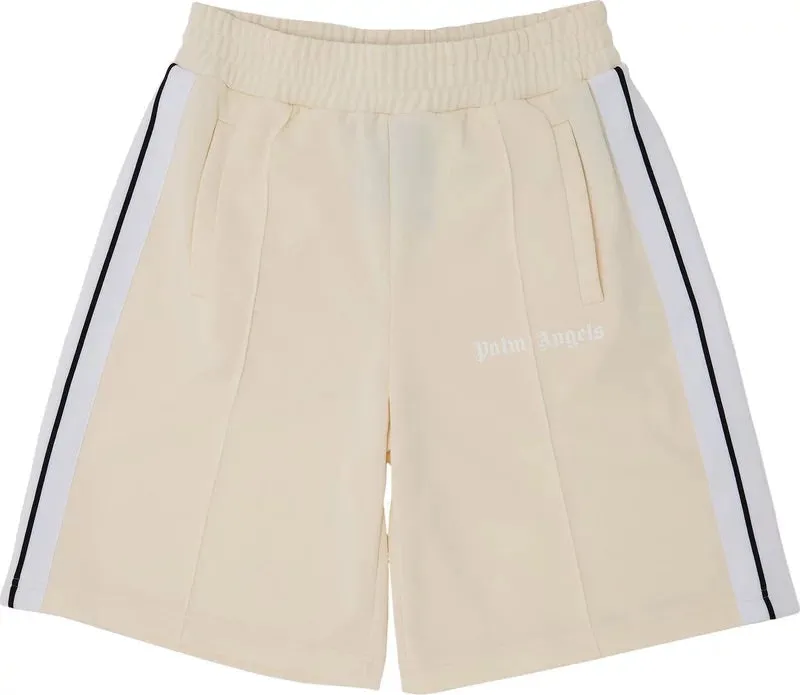 Palm Angels Classic Track Short Off White