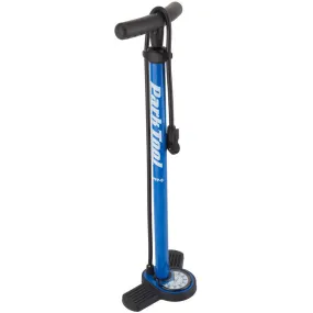 Park Tool PFP-8 Home Mechanic Floor Pump, Blue/Black