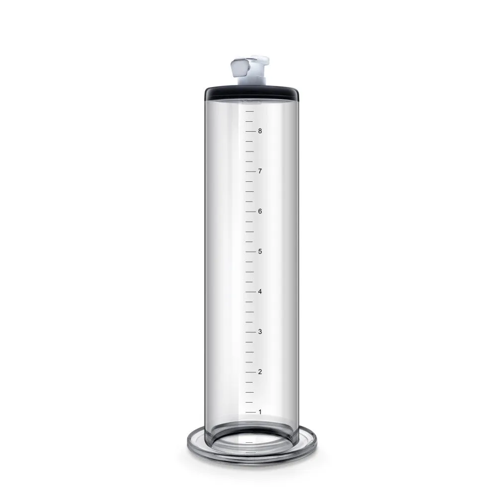 Blush® Performance Clear Penis Pump Cylinder - 9 Inches x 1.75 Inches