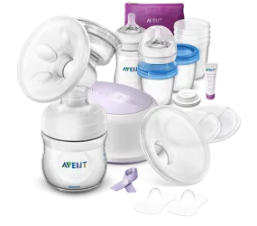 Philips Avent Breastfeeding Support Kit (2 Years International Warranty) BUNDLE