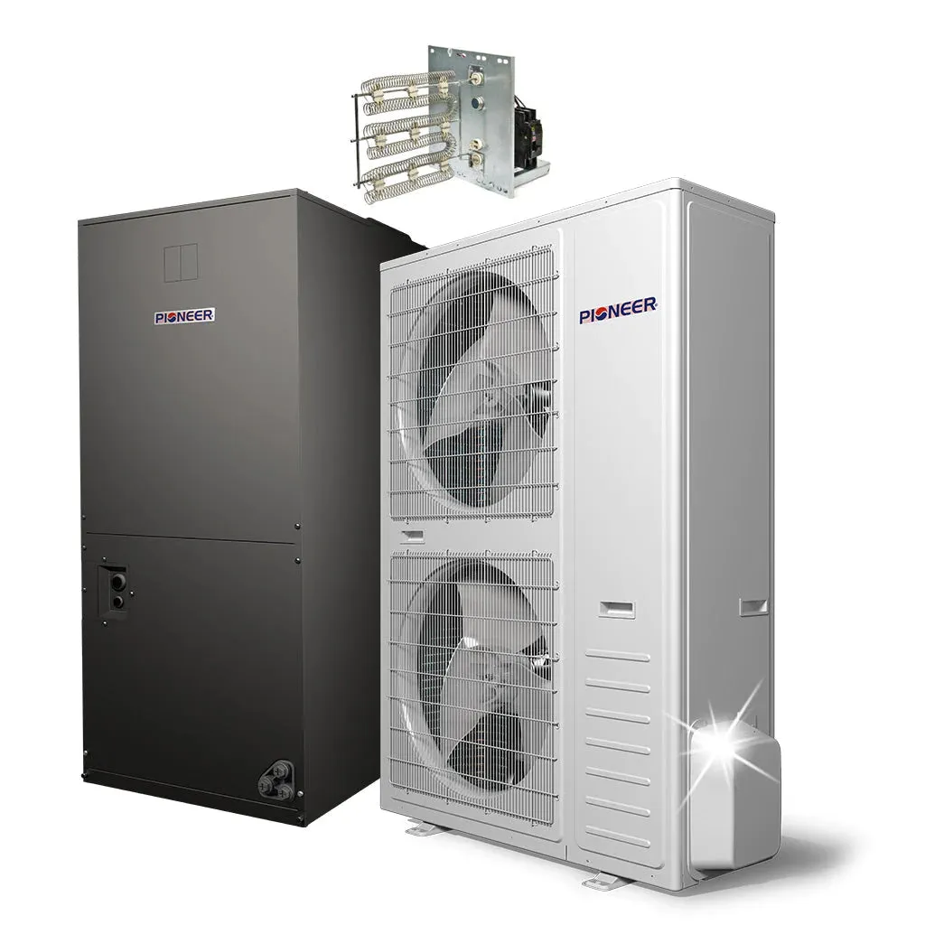 Pioneer® 48,000 BTU 17.5 SEER2 Ducted Central Split Inverter  Air Conditioner Heat Pump System, 2nd Generation