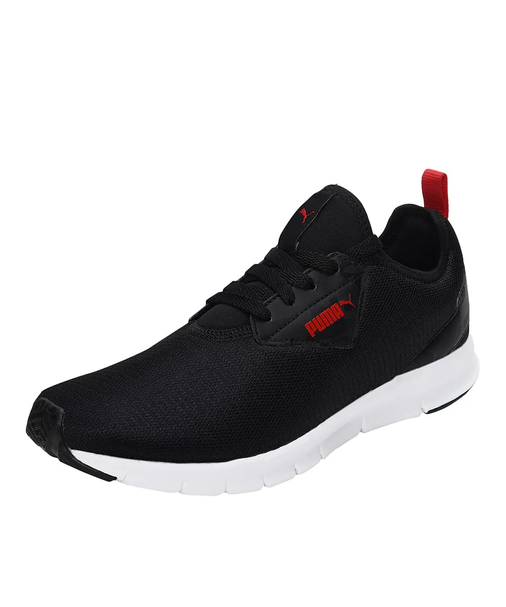 Puma Mens Camo Black-High Risk Red Sneaker