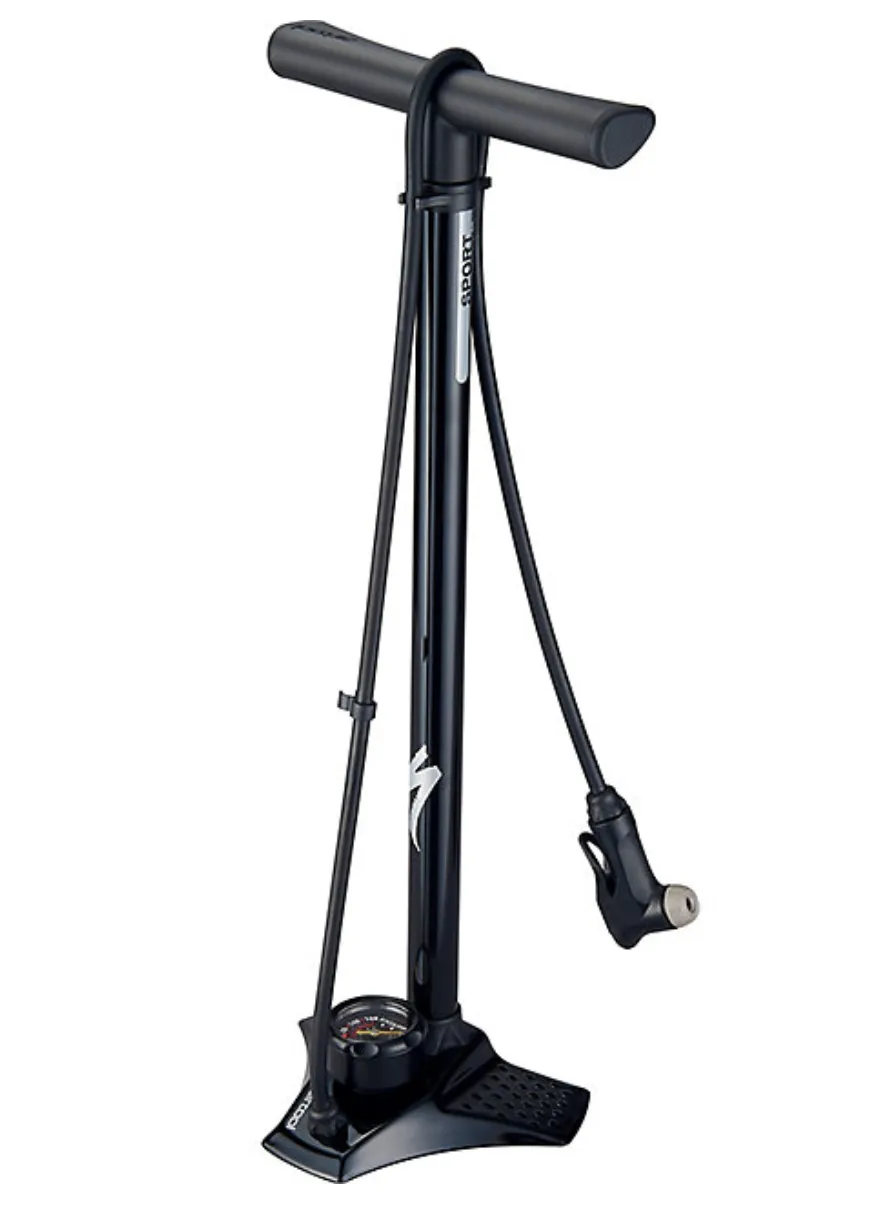 PUMP AIR TOOL SPORT STEEL SWITCHHITTER FLOOR PUMP