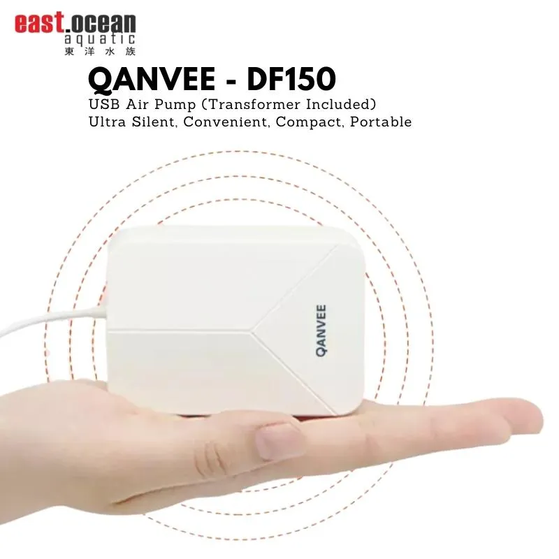 QANVEE DF-150 USB Air Pump (Silent Operation)