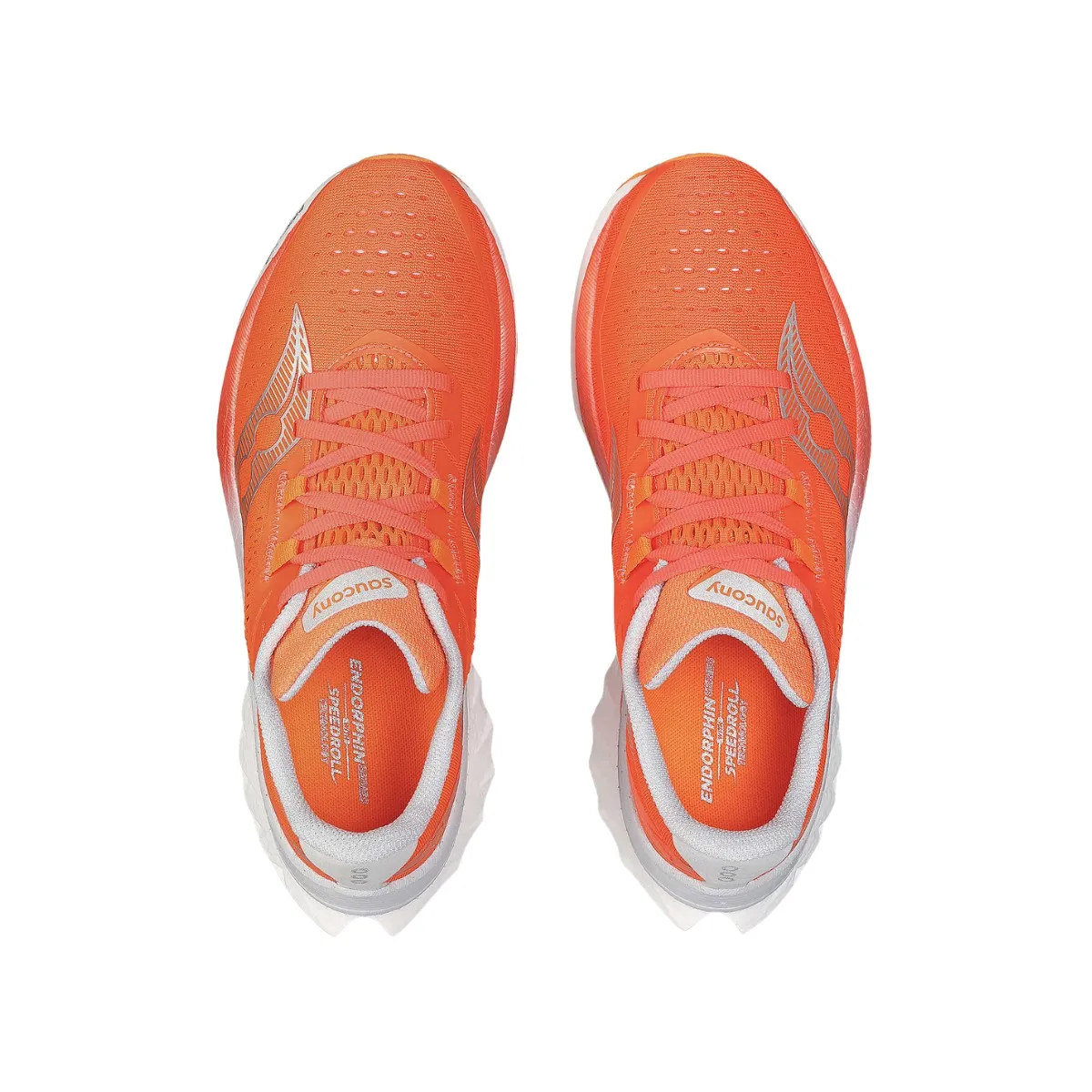 Saucony Endorphin Speed 4 White Orange SS24 Women's Shoes Paso