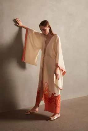 Seashell Long Maxi Robe