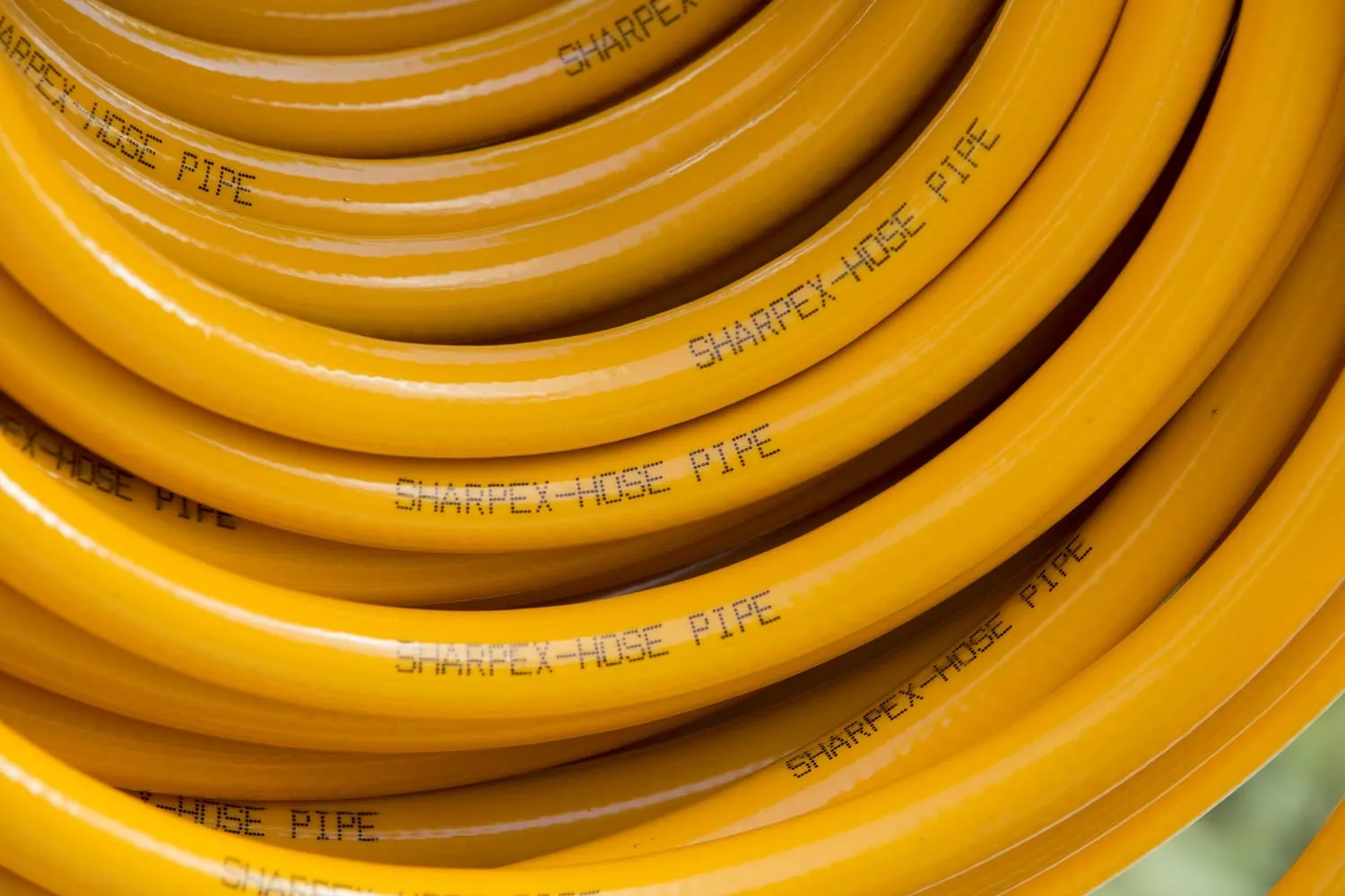 Sharpex 10 Meter 0.5 Inch Hose Pipe for garden | Heavy Duty Yellow Water Pipe Lightweight, Durable & Flexible | Hose with Clamps & Connector | Car Washing, Garden Pipe for Home, Outdoor-Indoor Use