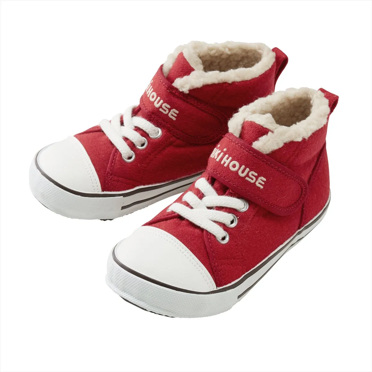 Sherpa-Lined High Top Sneaker for Kids