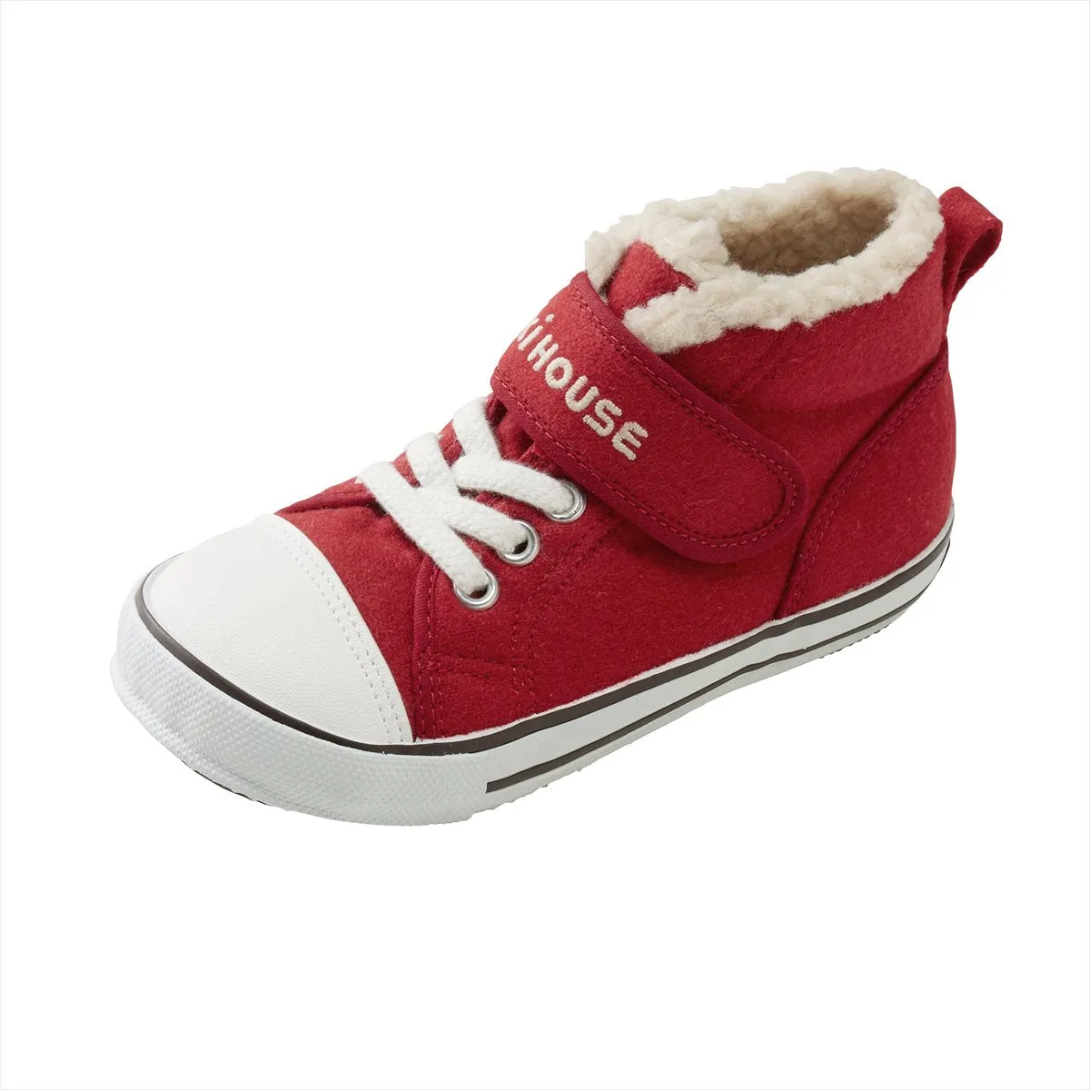 Sherpa-Lined High Top Sneaker for Kids