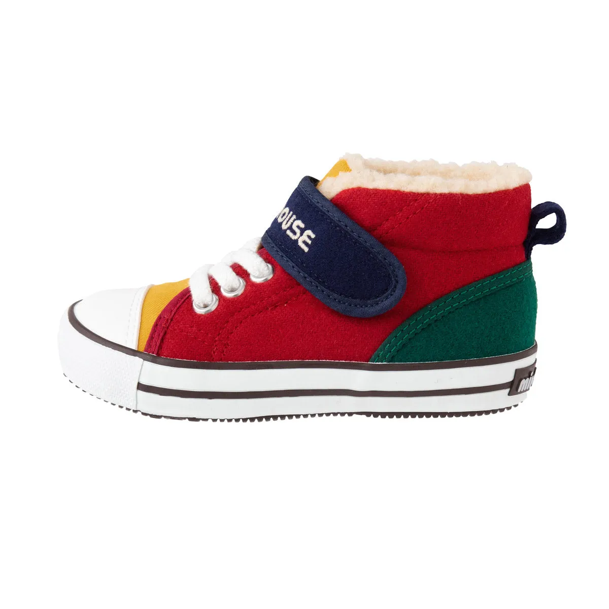 Sherpa-Lined High Top Sneaker for Kids