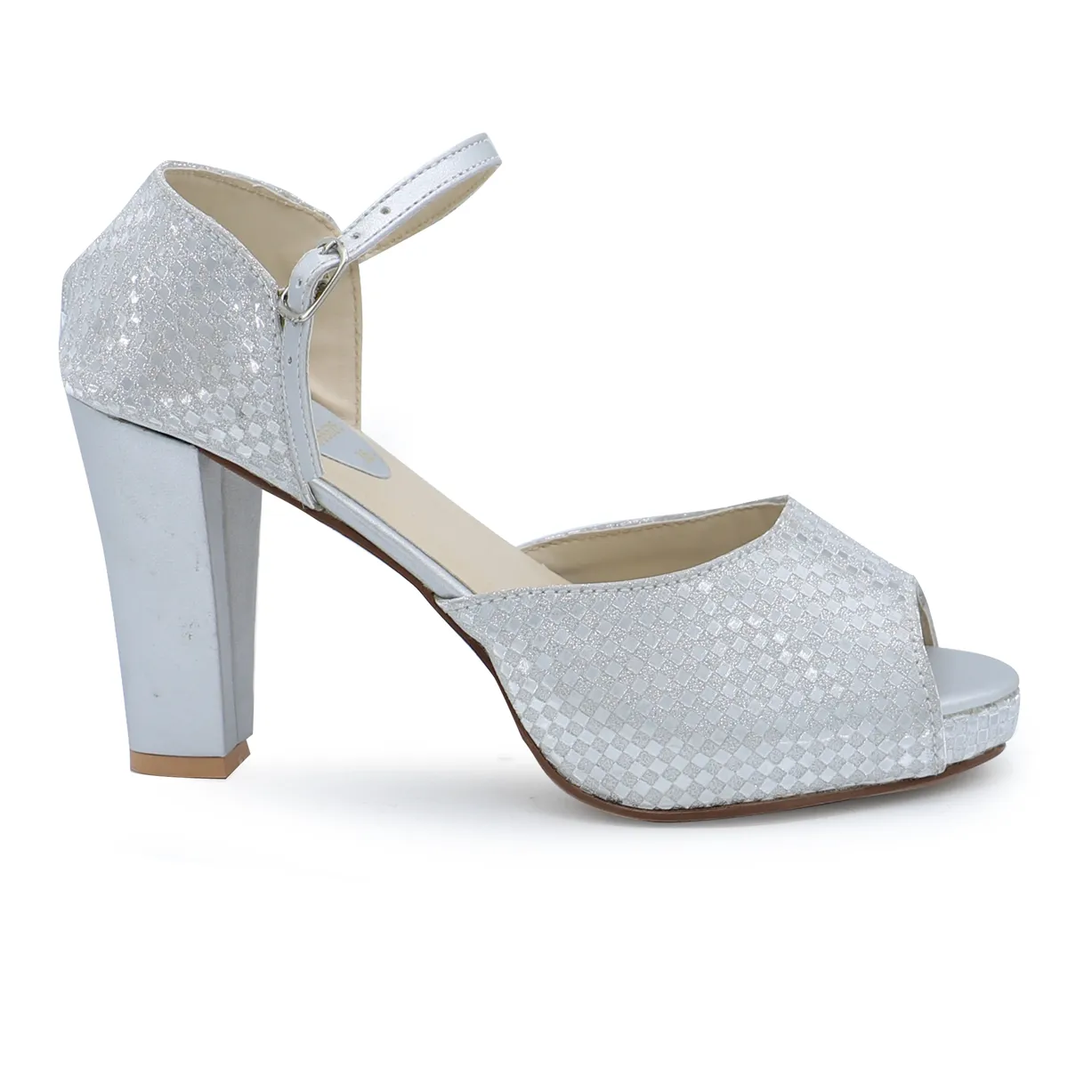 Silver Fancy Sandal 066626