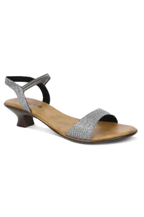 SOLES Shimmering Metallic Heels Sandals - Sparkle with Every Step