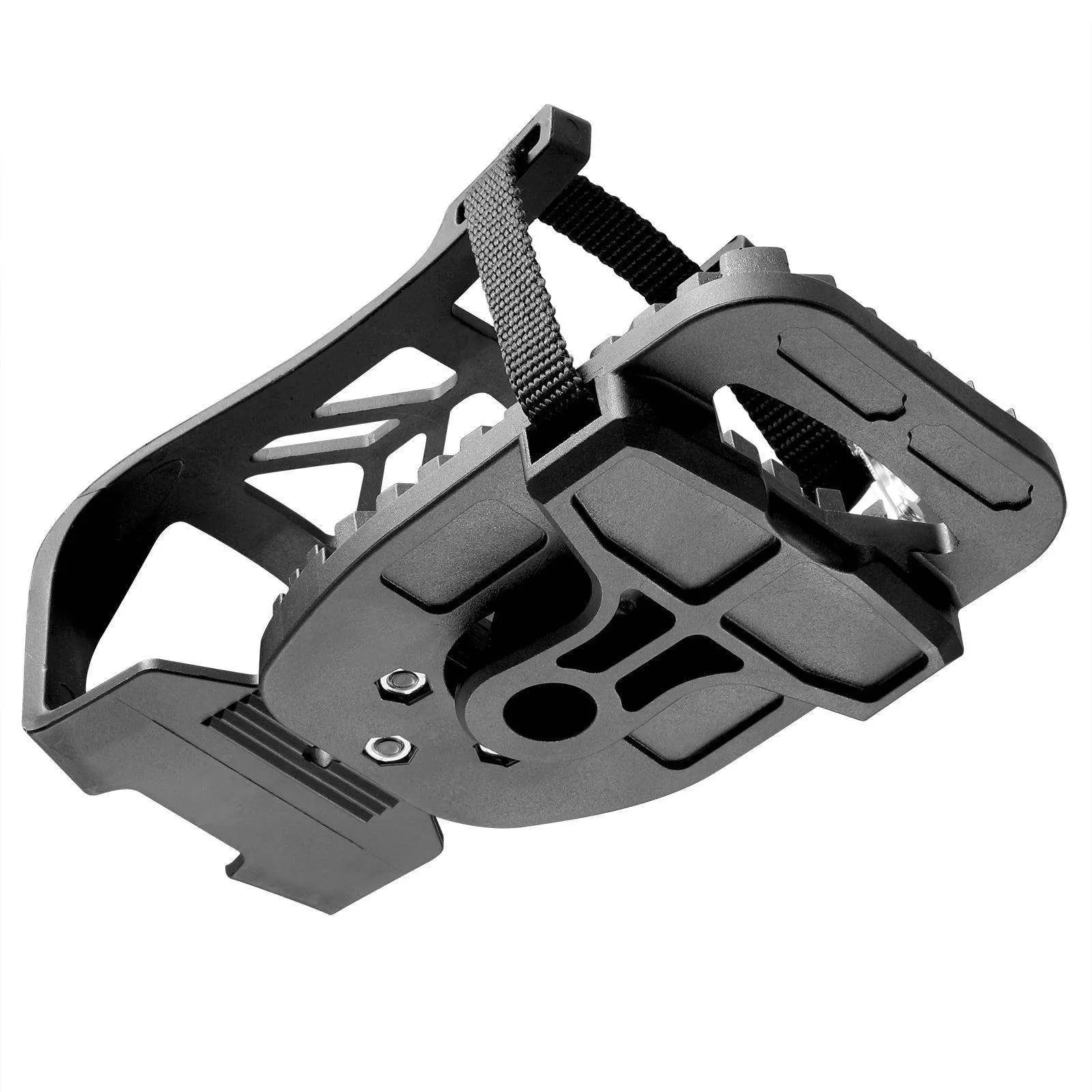 Spin Bike Pedal Compatible with Look Delta Clips - Ride with Sneakers