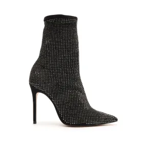 Sybil Suede & Rhinestones Bootie