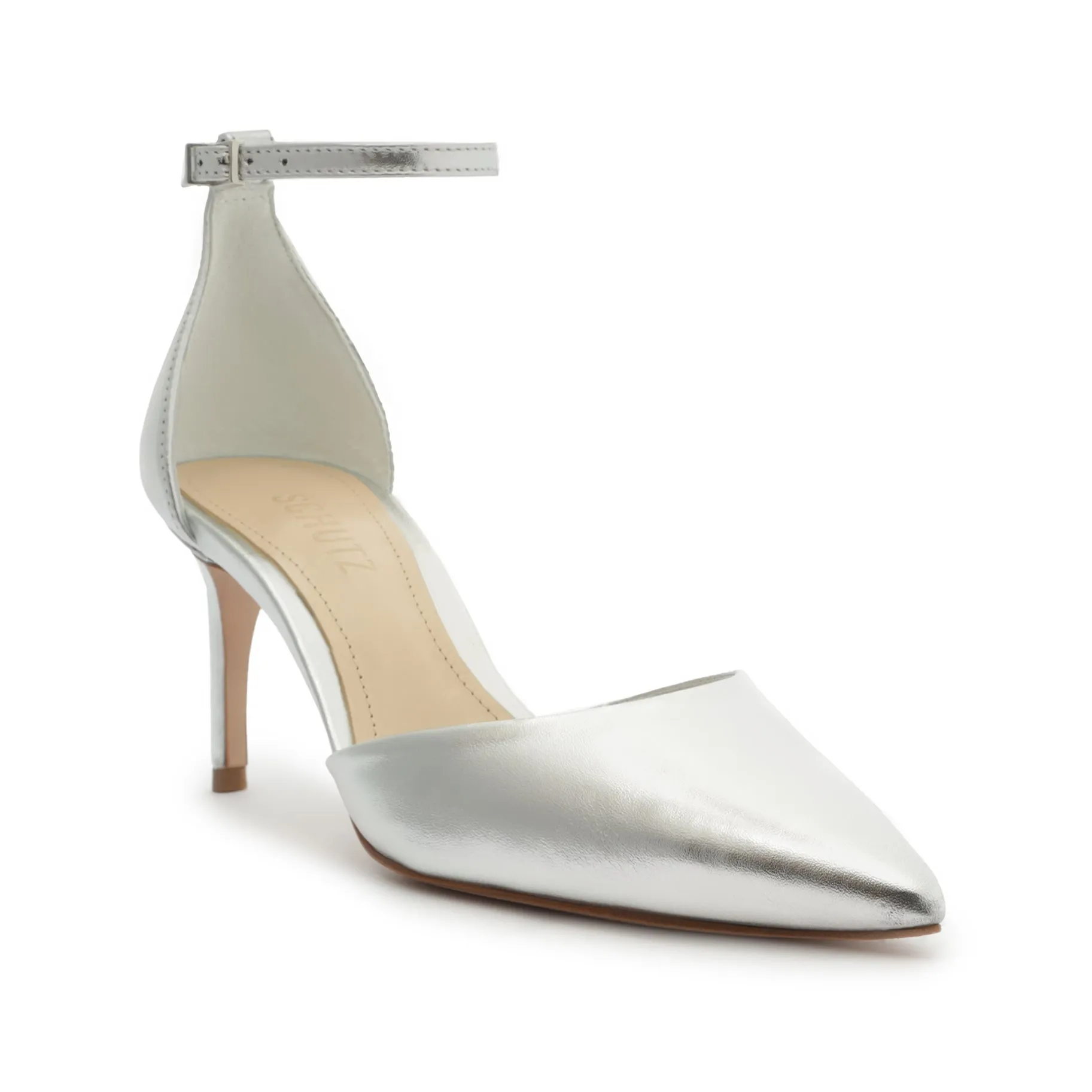 Tamara Casual Metallic Leather Pump