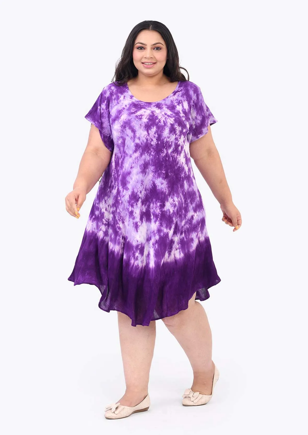 Tie-Dye Umbrella Dress