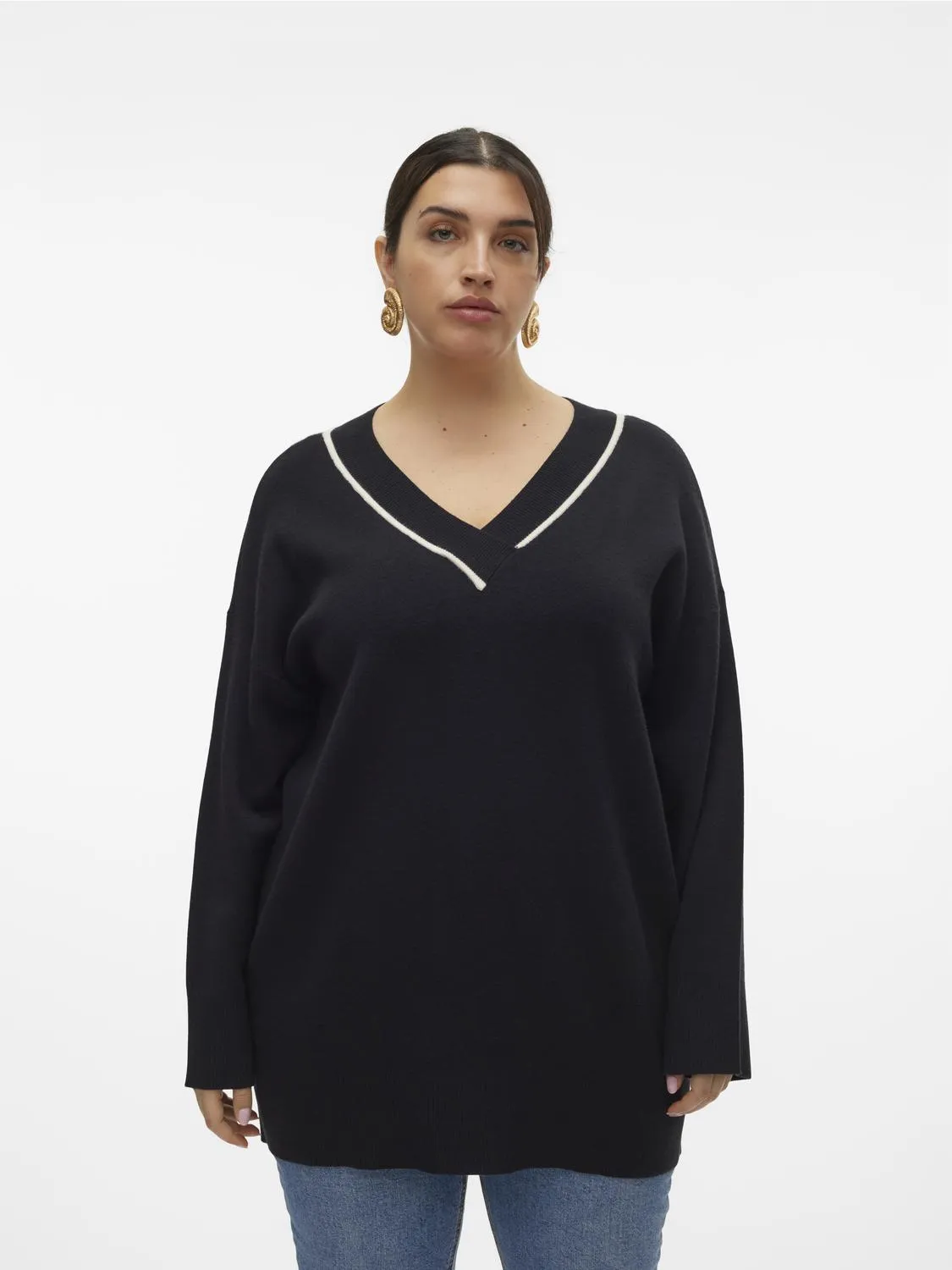 Vero Moda Curve Saba Long Jumper