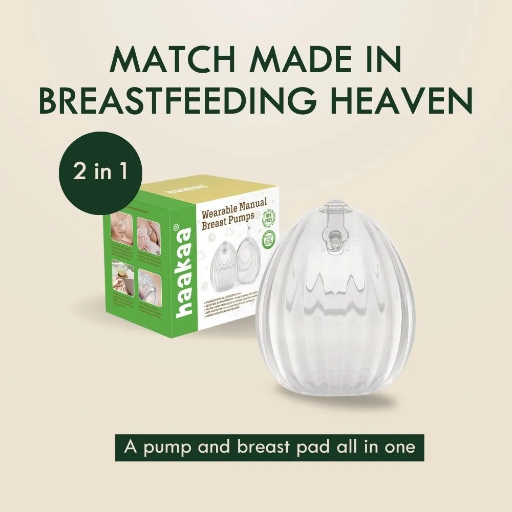 Wearable Manual Breast Pump