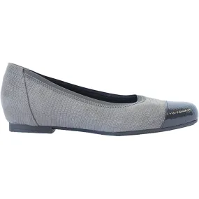 Women's Munro Danielle II Grey Lizard Print Nubuck/Patent