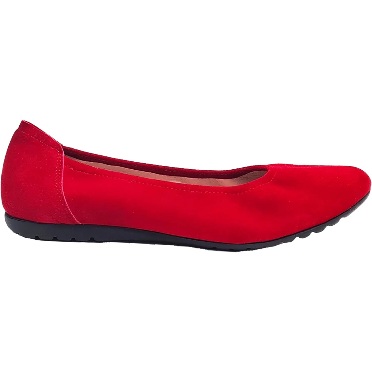 Women's Sabrinas London 33877 Red Suede